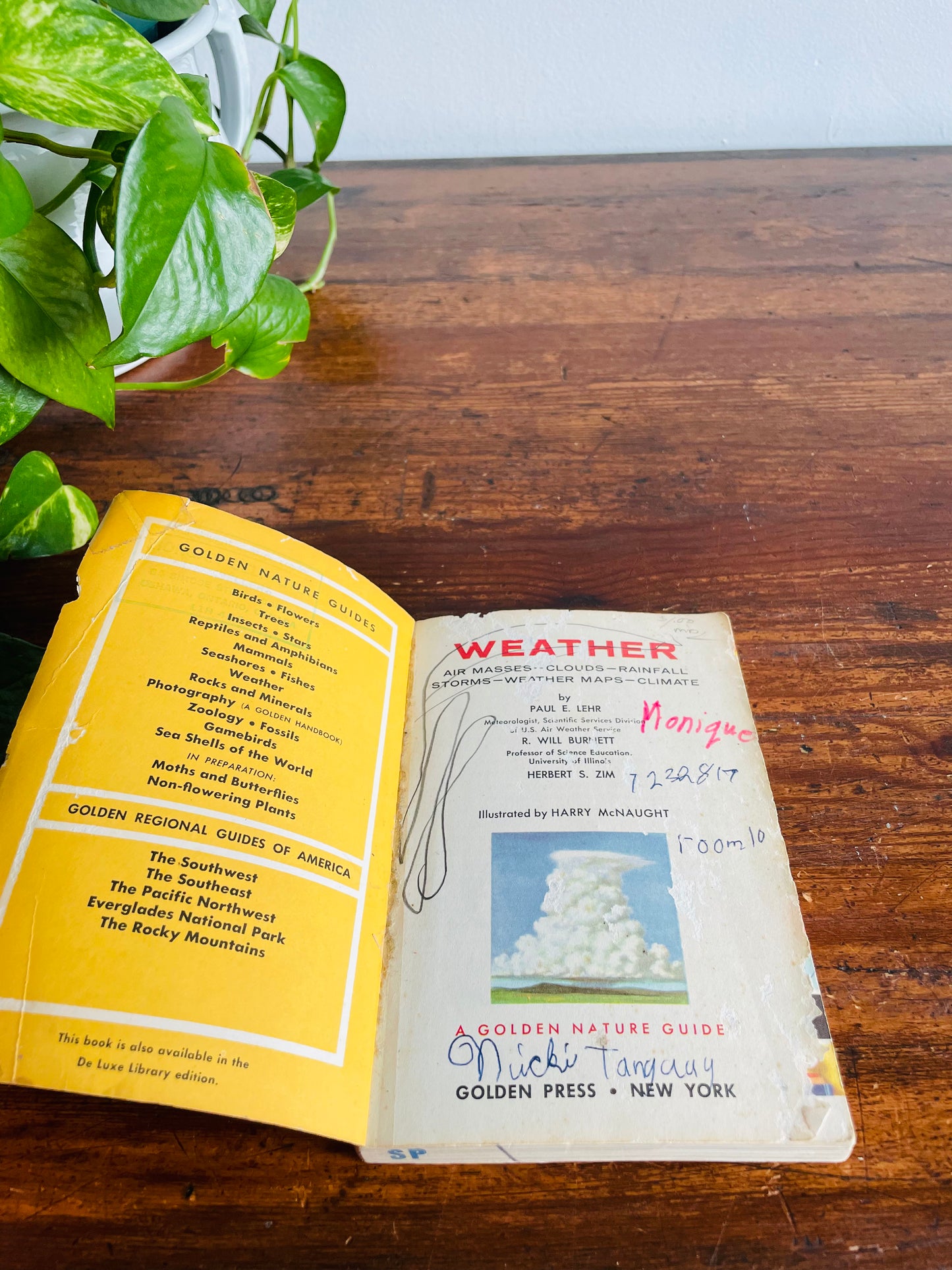 A Golden Science Guide: Weather Pocket Book (1963)