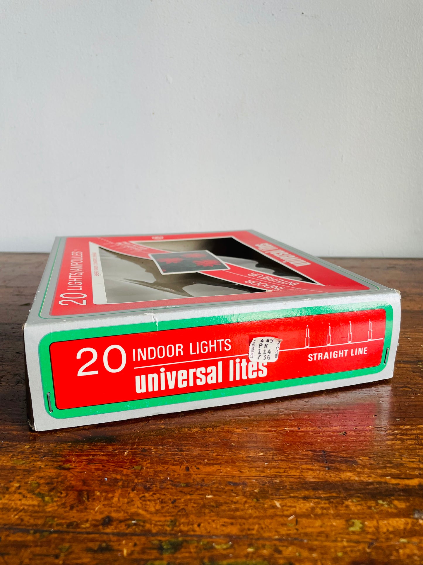 Vintage Universal Lites Silver Star Illuminated Christmas Tree Topper - Tested / Works!