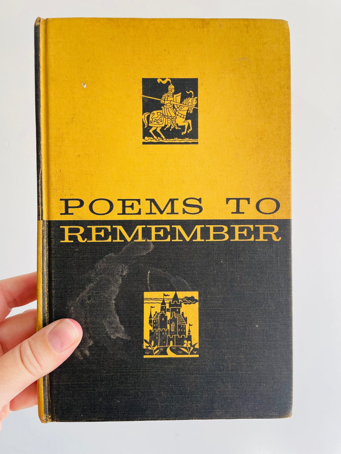 Poems to Remember Clothbound Hardcover Book - Selected & Edited by E. F. Kingston Head of the Department of English Harbord Collegiate Institute Toronto (1963)