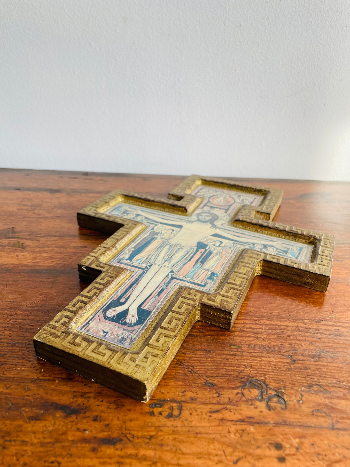 San Damiano Cross - Religious Wall Hanging Crucifix