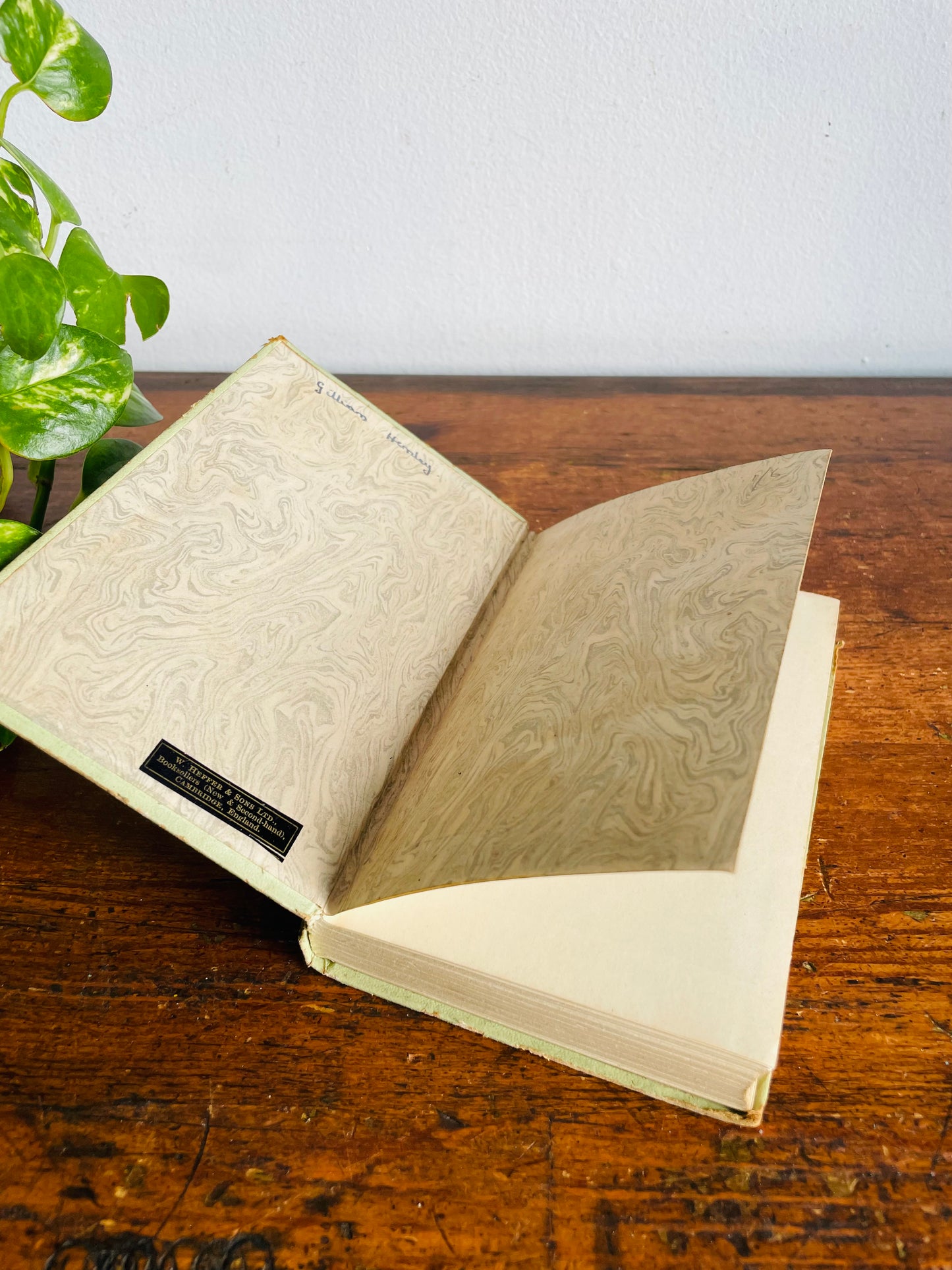 Antique E.W. Wilcox Poetry Hardcover Pocket Book  - Maurine And Other Poems - Collins' Clear-Type Press