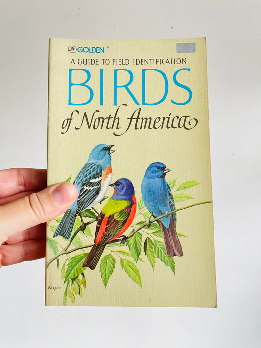 Vintage Golden Guide to Field Identification of the Birds of North America Softcover Book (1966)
