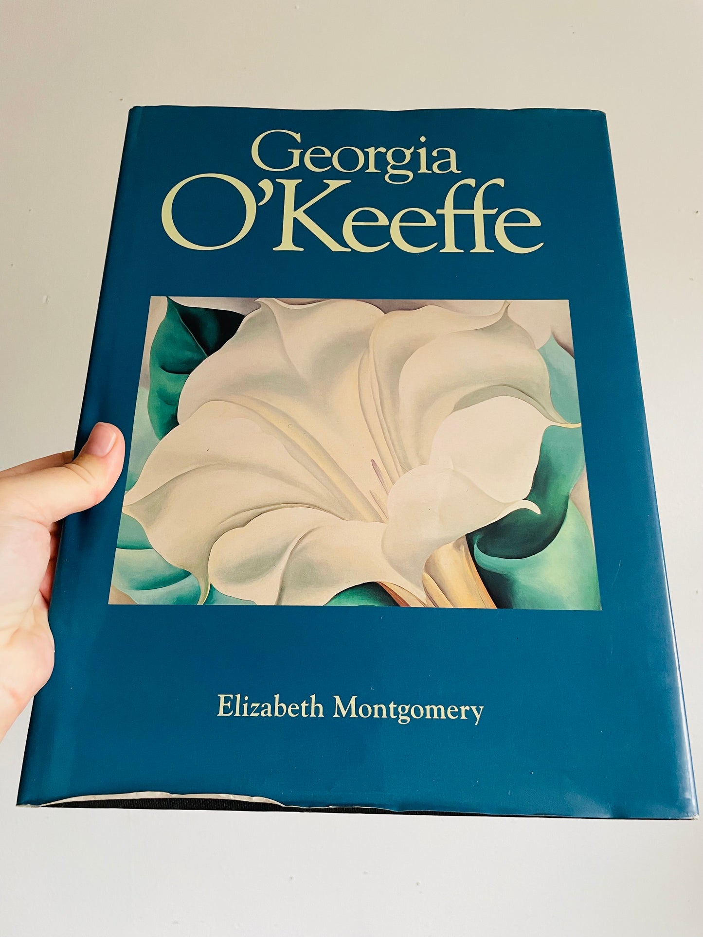 Vintage Georgia O'Keeffe Hardcover Coffee Table Book by Elizabeth Montgomery (1992)