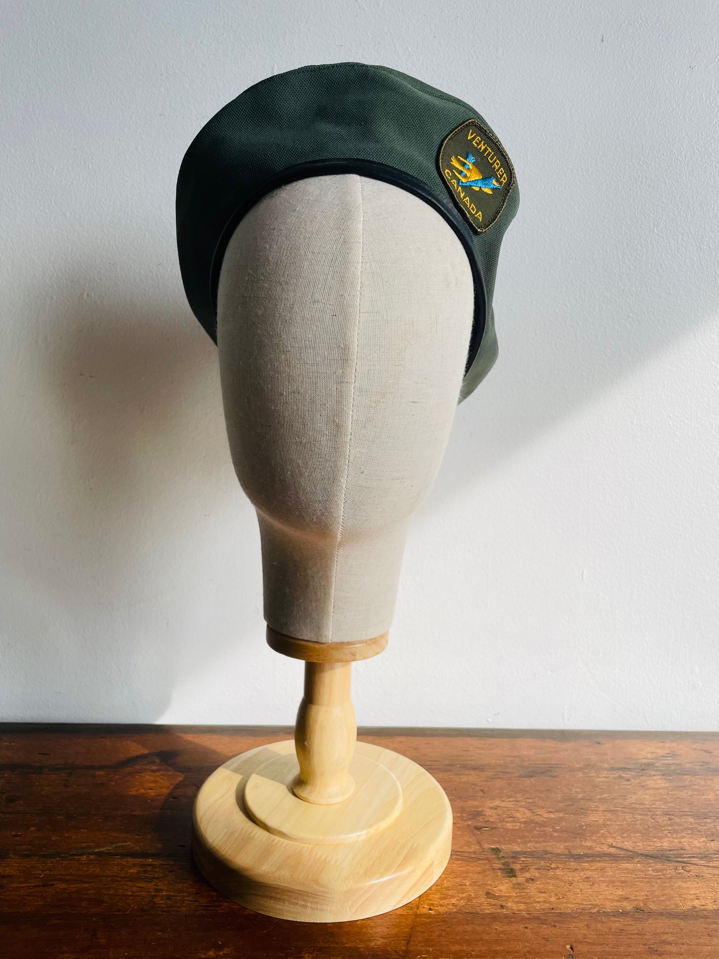 Official Beret Boy Scouts of Canada - Union Label - Size Large - Venturer - Made in Canada