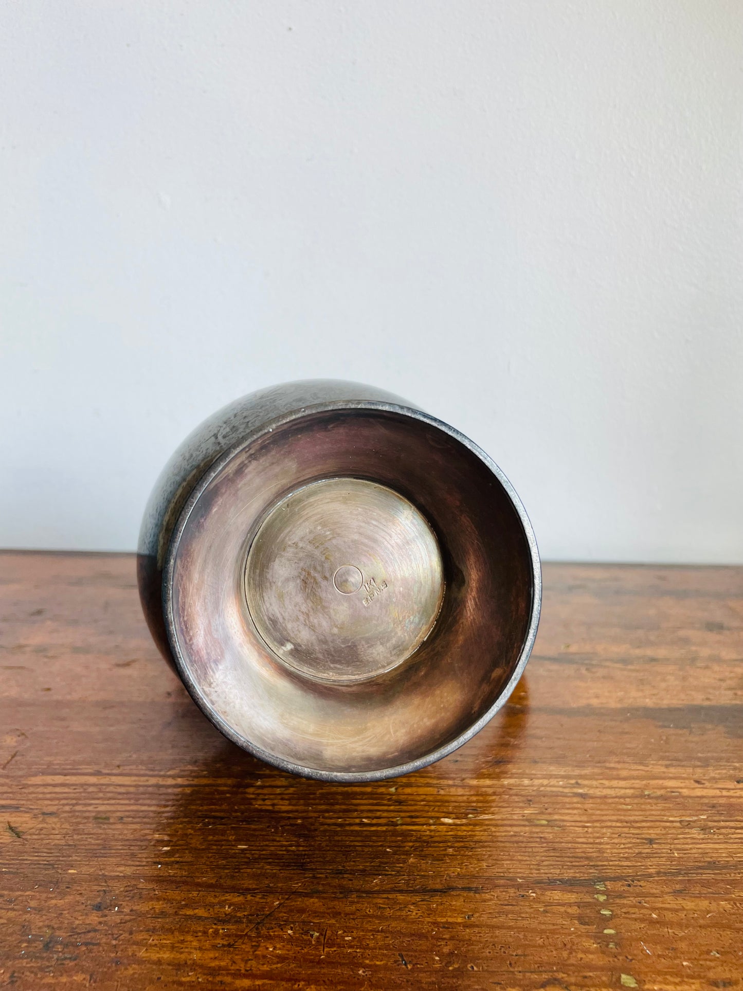 Vintage Silver-Plated Pitcher Carafe Jug or Vase