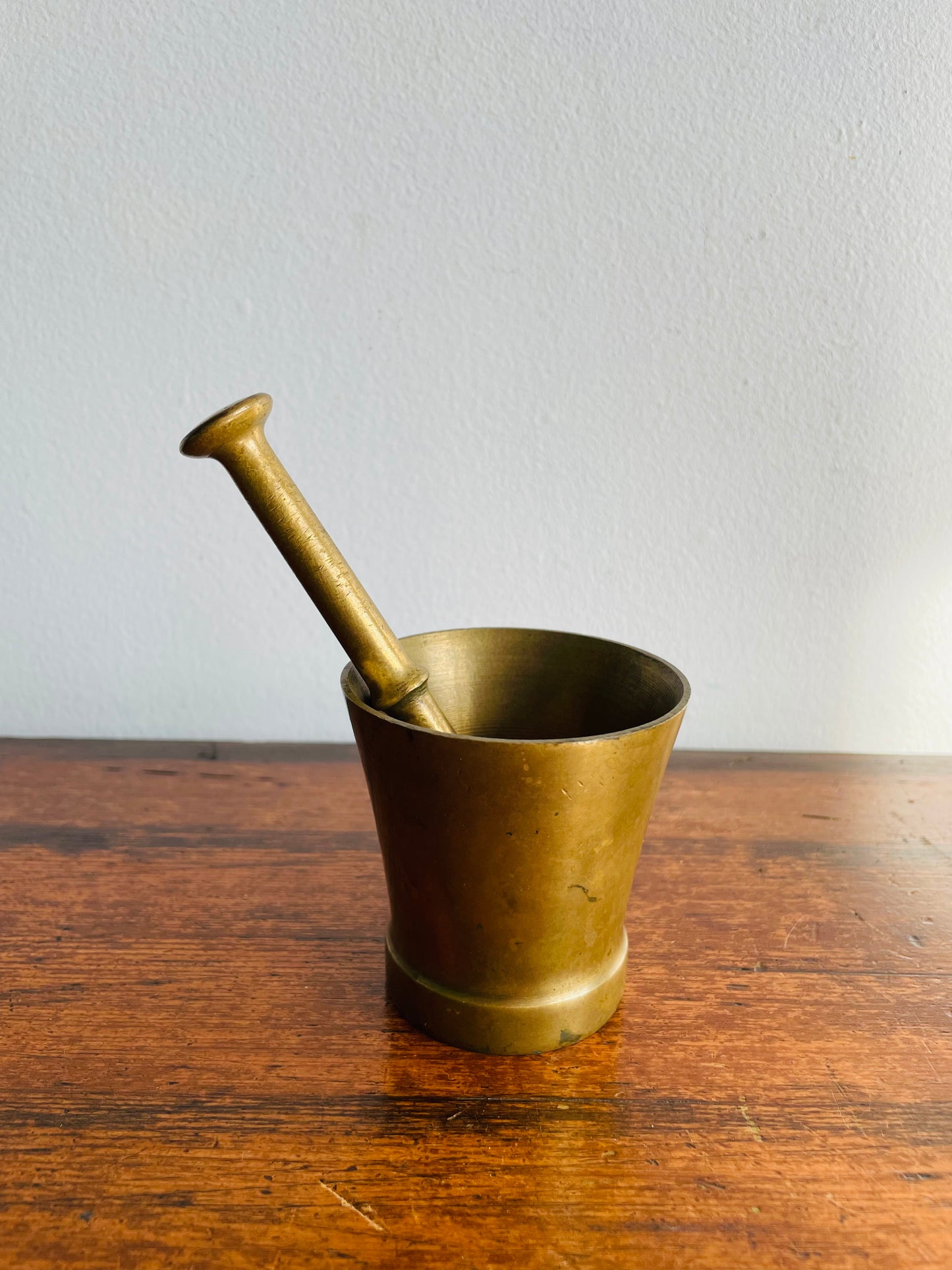 Heavy & Solid Brass Mortar & Pestle