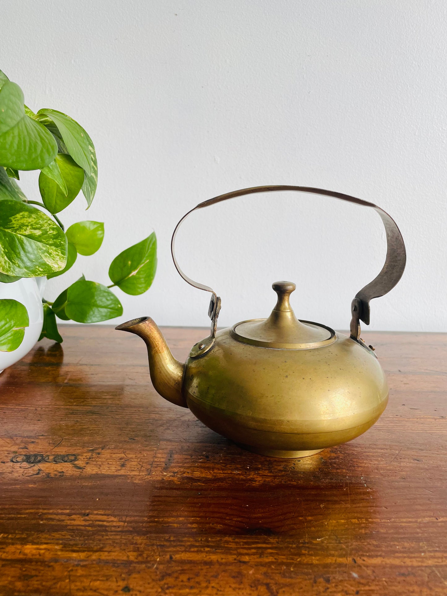 Solid Brass Teapot Kettle