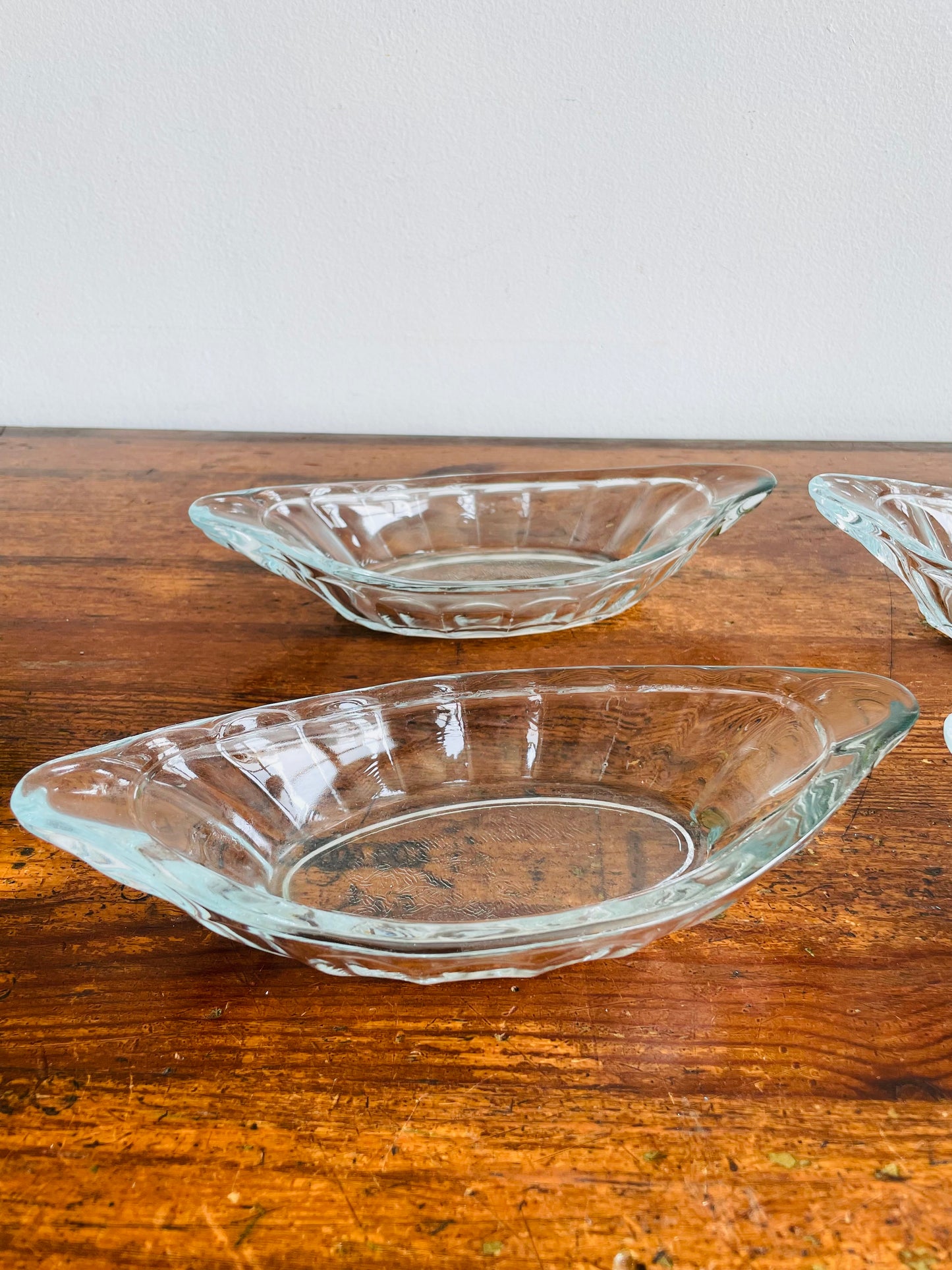Ice Cream Sundae Boat Dishes for Banana Splits or Other Desserts - Set of 4