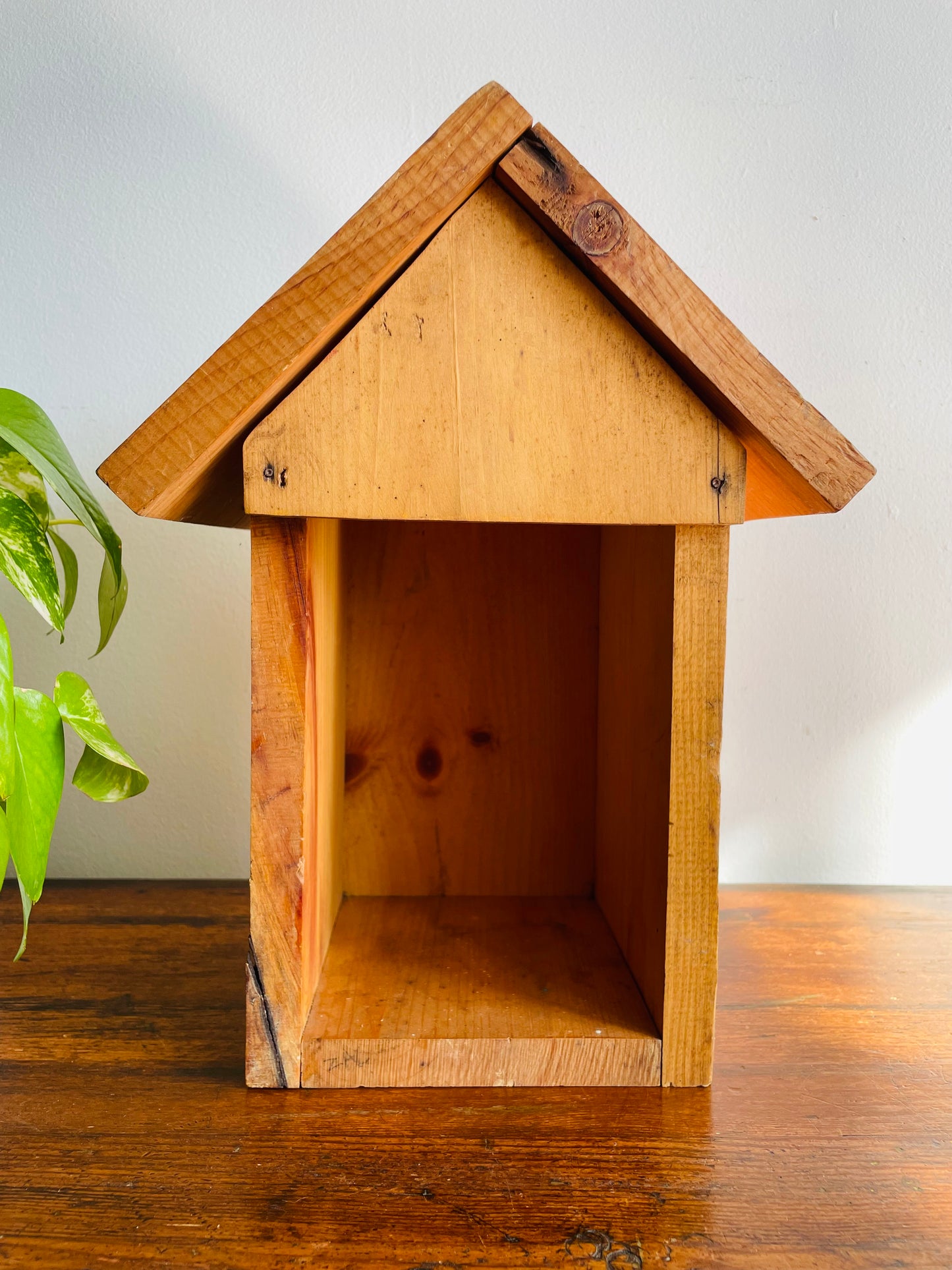 Wood Birdhouse Nesting Box