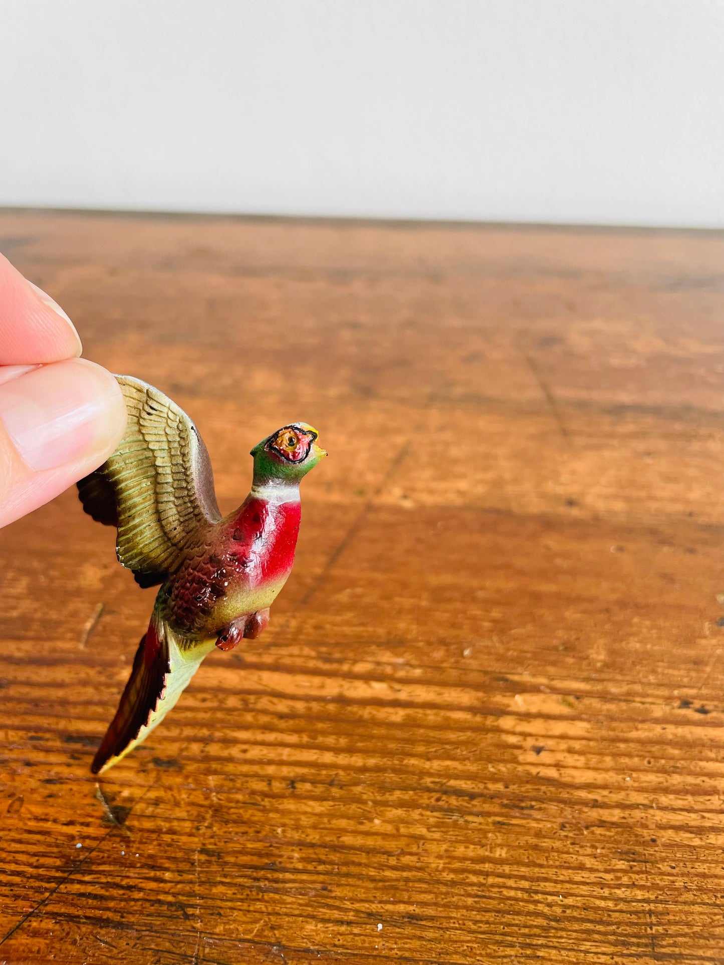 Pheasant Bird in Flight Brooch Pin - Made in Vancouver