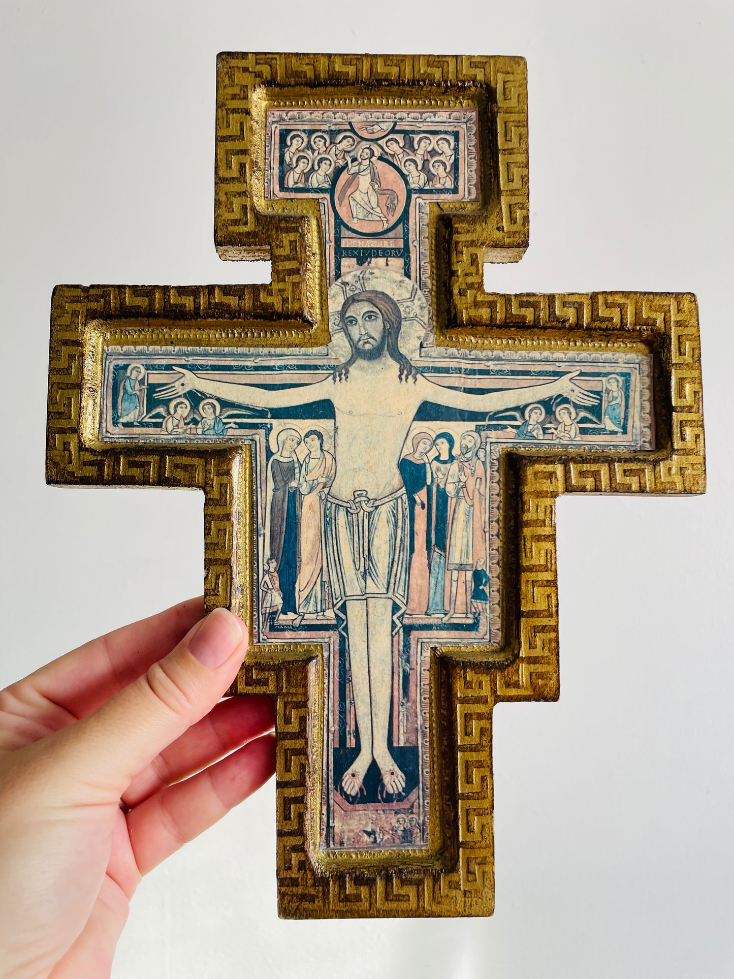 San Damiano Cross - Religious Wall Hanging Crucifix