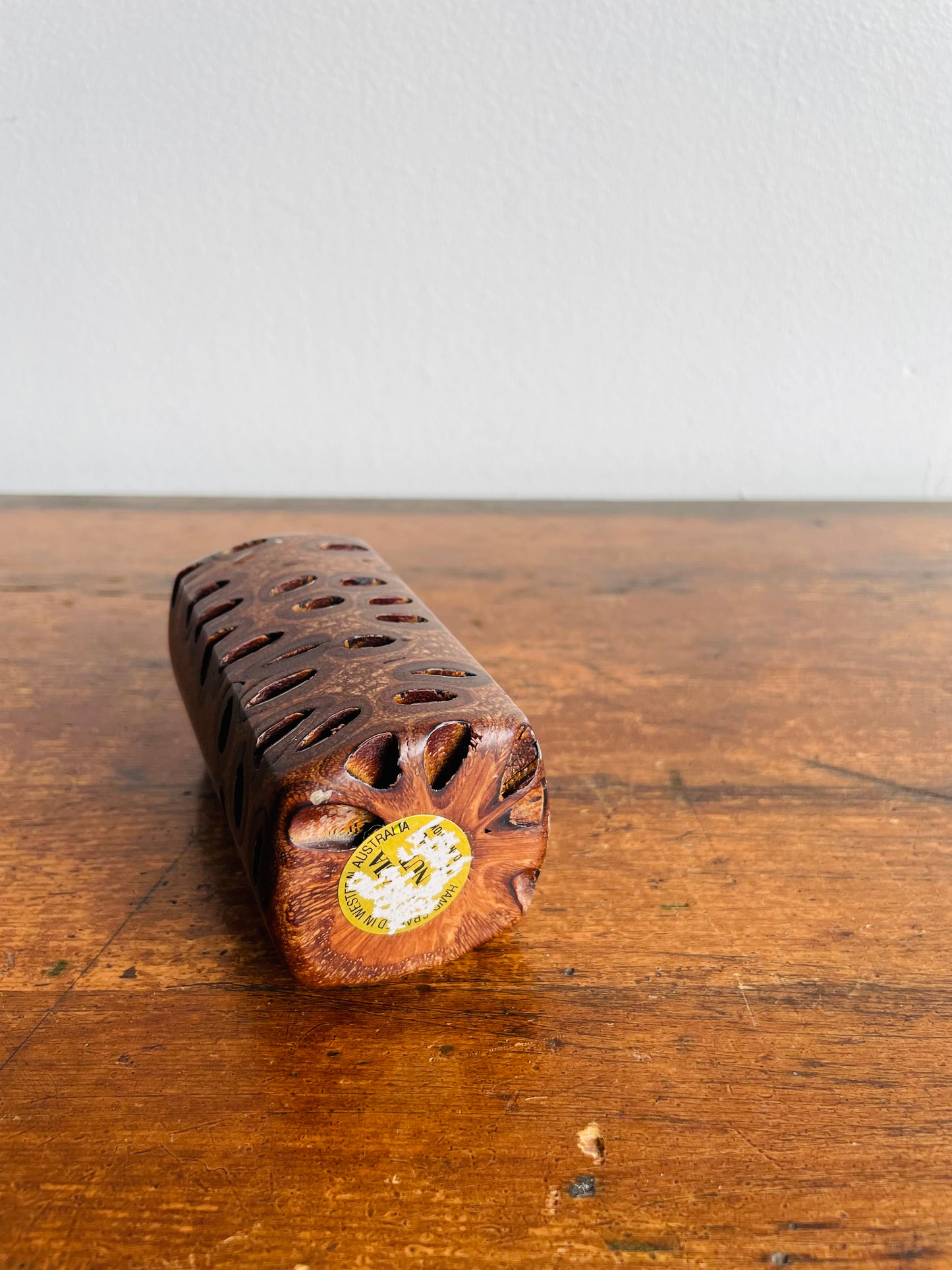 Banksia Nut Pod Wooden Vase - Hand Crafted in Western Australia