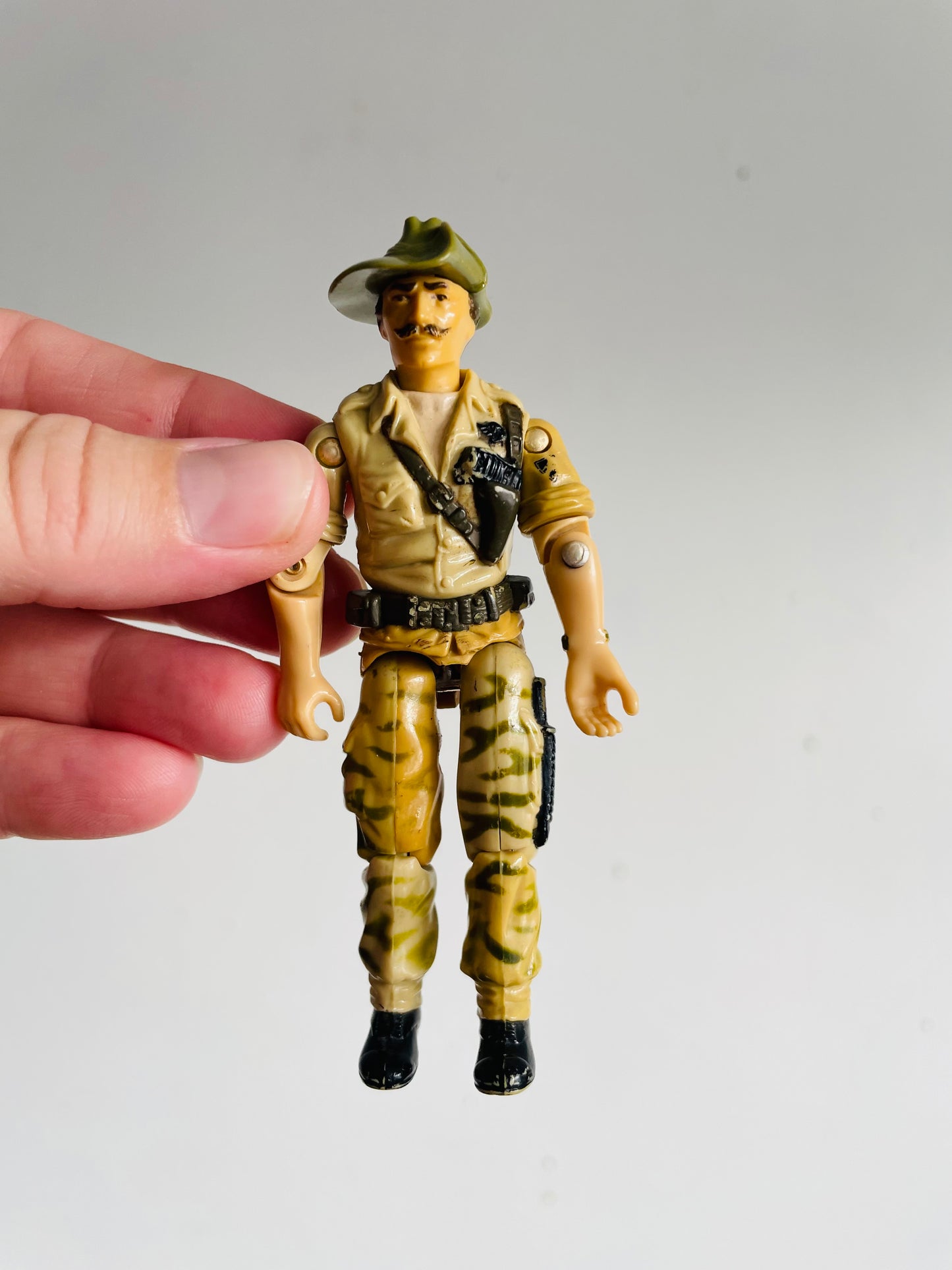 Vintage 1984 Hasbro Action Figure Toy - G.I. Joe Recondo - Classified Series Tiger Force