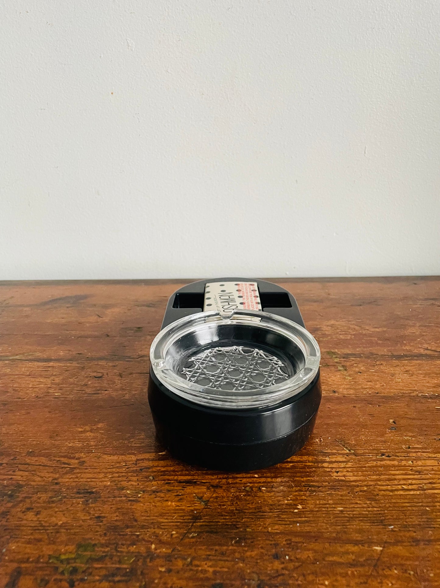 Vintage Novelty Gag Gift Ashman Ashtray - Coughs & Says "No Smoking!" When You Lift It - Made in Taiwan - Tested / Works!