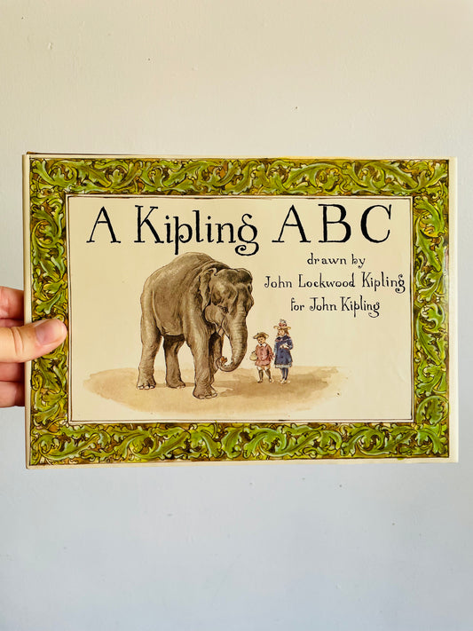 A Kipling ABC Hardcover Children's Book by John Lockwood Kipling (1979)