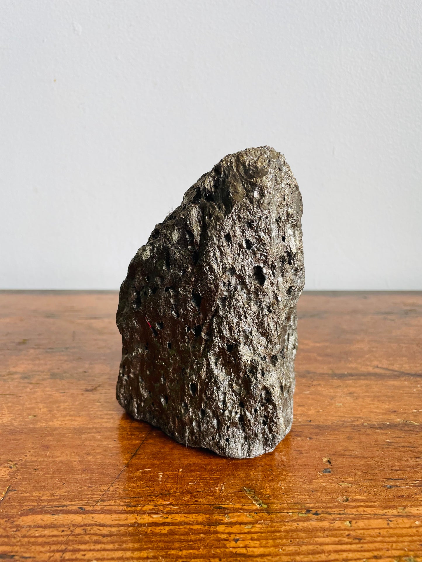 Vintage Large & Heavy 3.97 Pound Metallic Rock - Geology Specimen