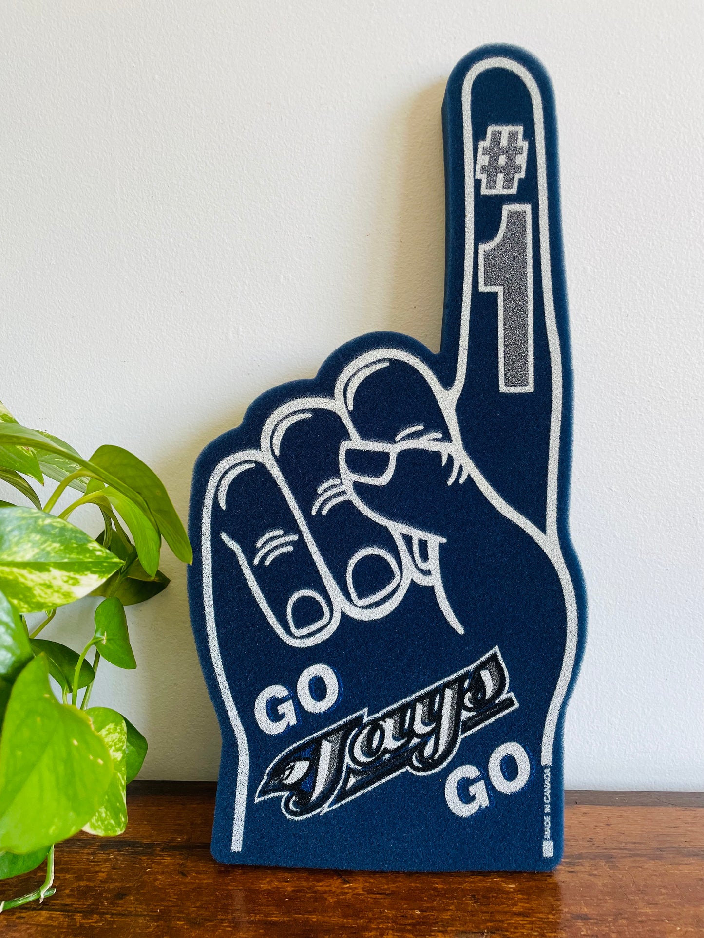 Go Jays Go # 1 - Toronto Blue Jays Giant Foam Finger Hand