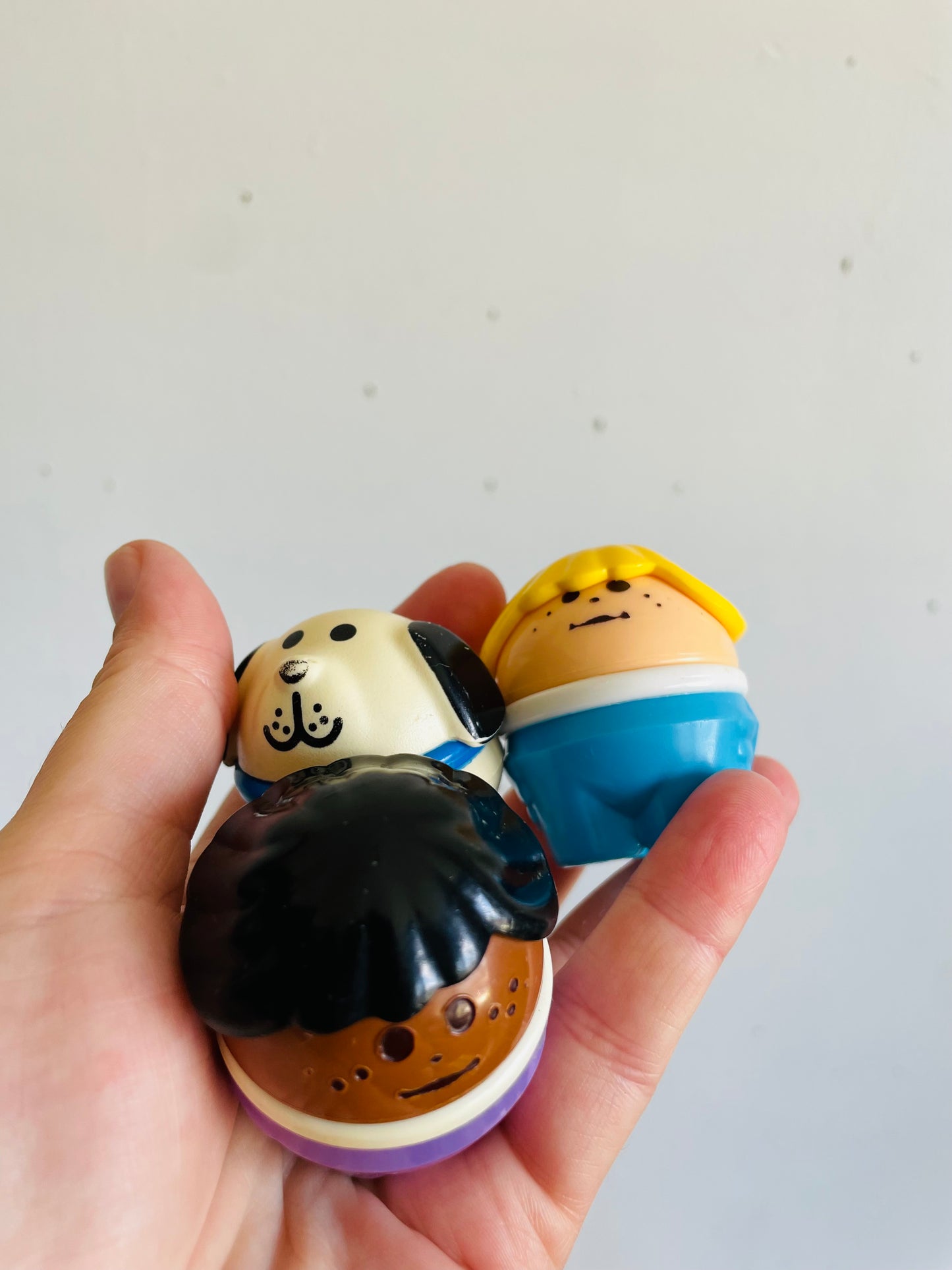 Vintage Little Tikes Toddle Tots Chunky Round People Toy Figurines - Lot of 13 - 10 People / 3 Animals
