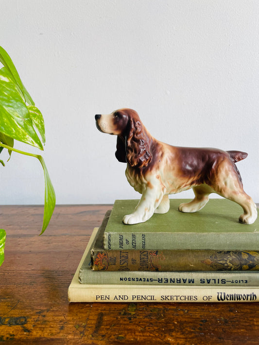 Spaniel Dog Figurine - Made in Japan