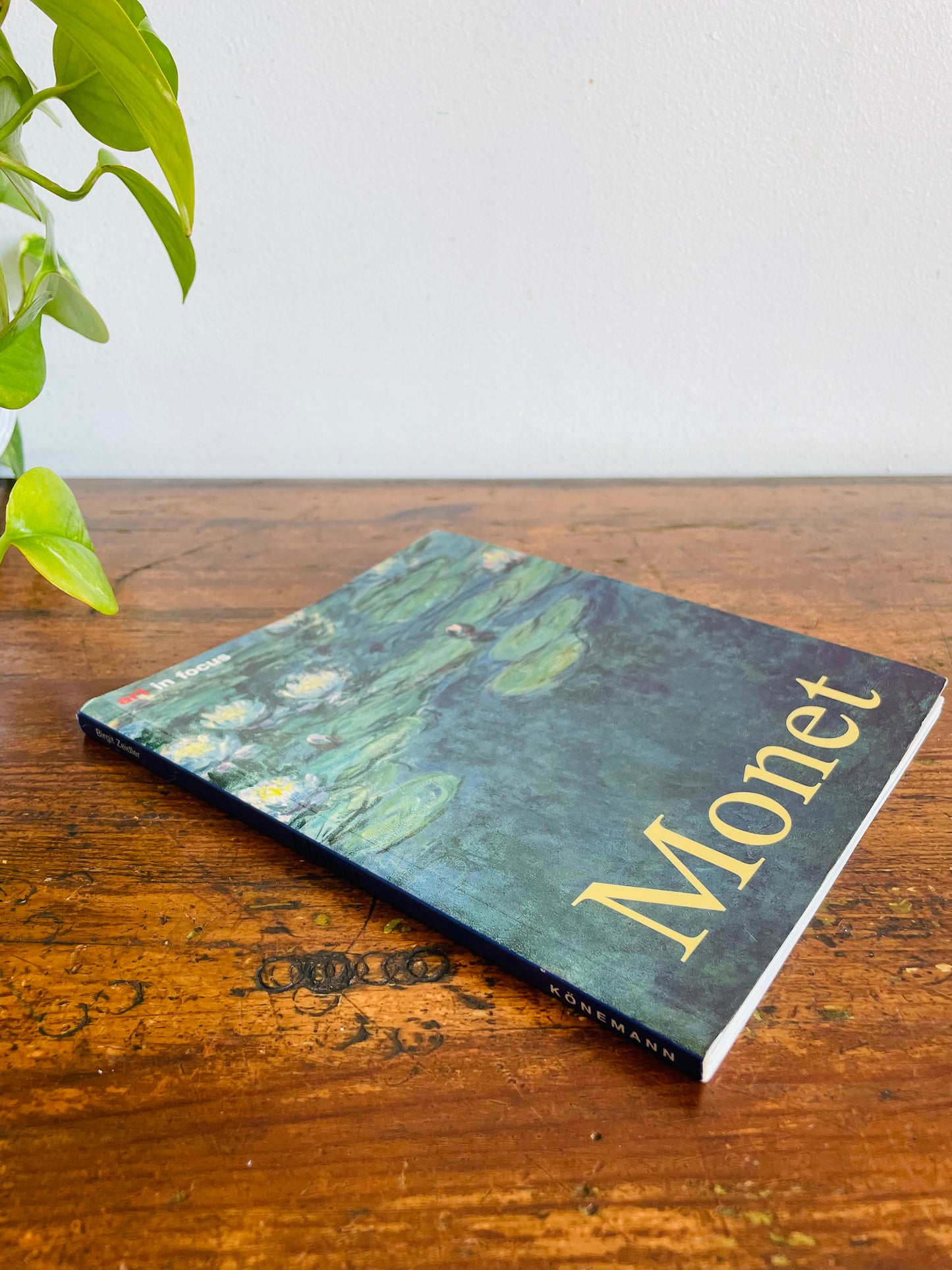 Vintage Art in Focus Claude Monet: Life & Work Art Book by Birgit Zeidler (2000)