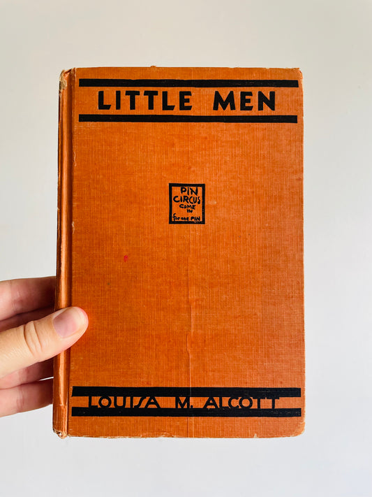 Little Men by Louisa M. Alcott - Hardcover Book - The Goldsmith Publishing Company Chicago