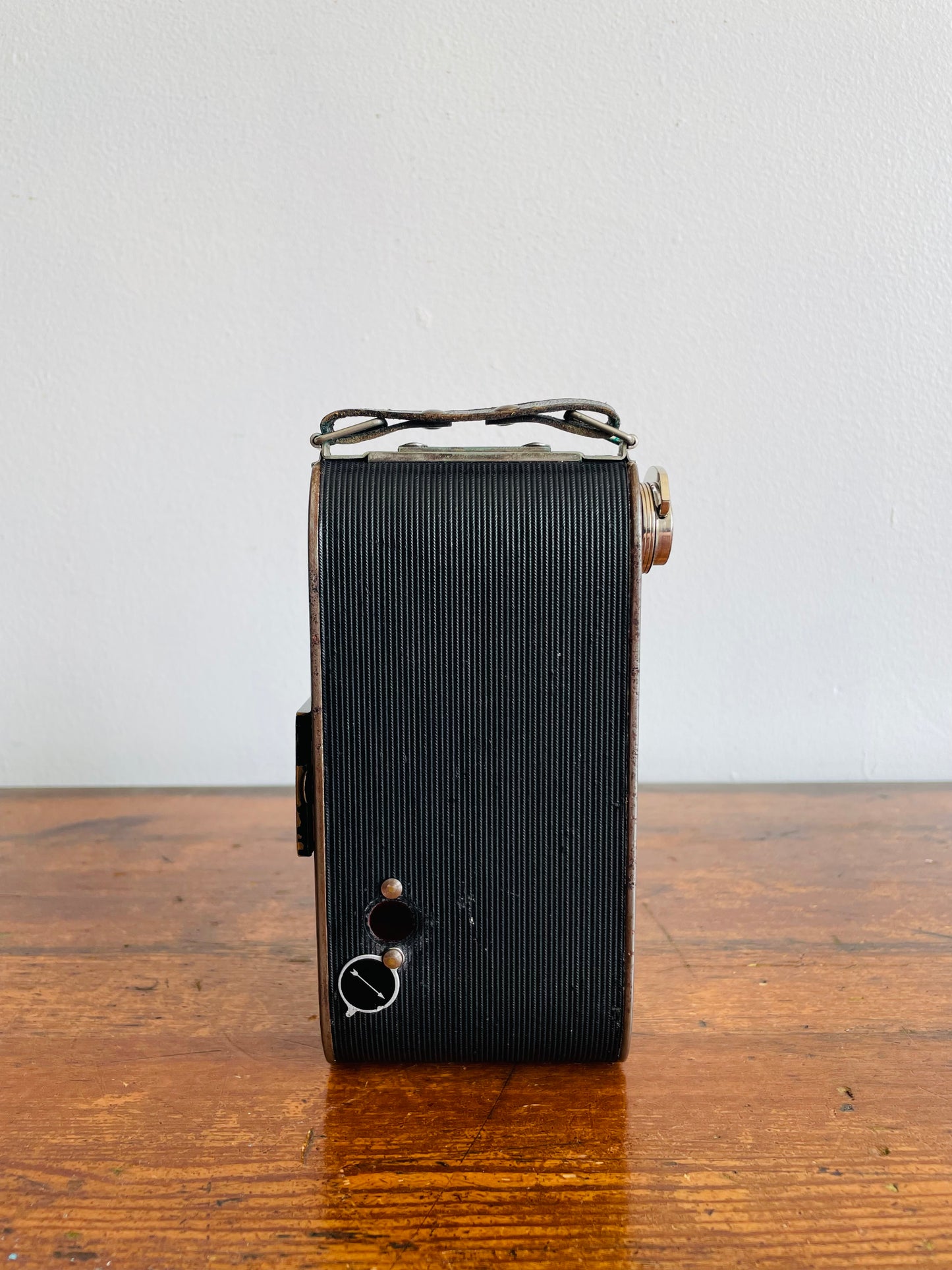 Agfa Billy Record 8.8 Folding Film Camera with Brown Carry Case - Produced Between 1933 to 1942