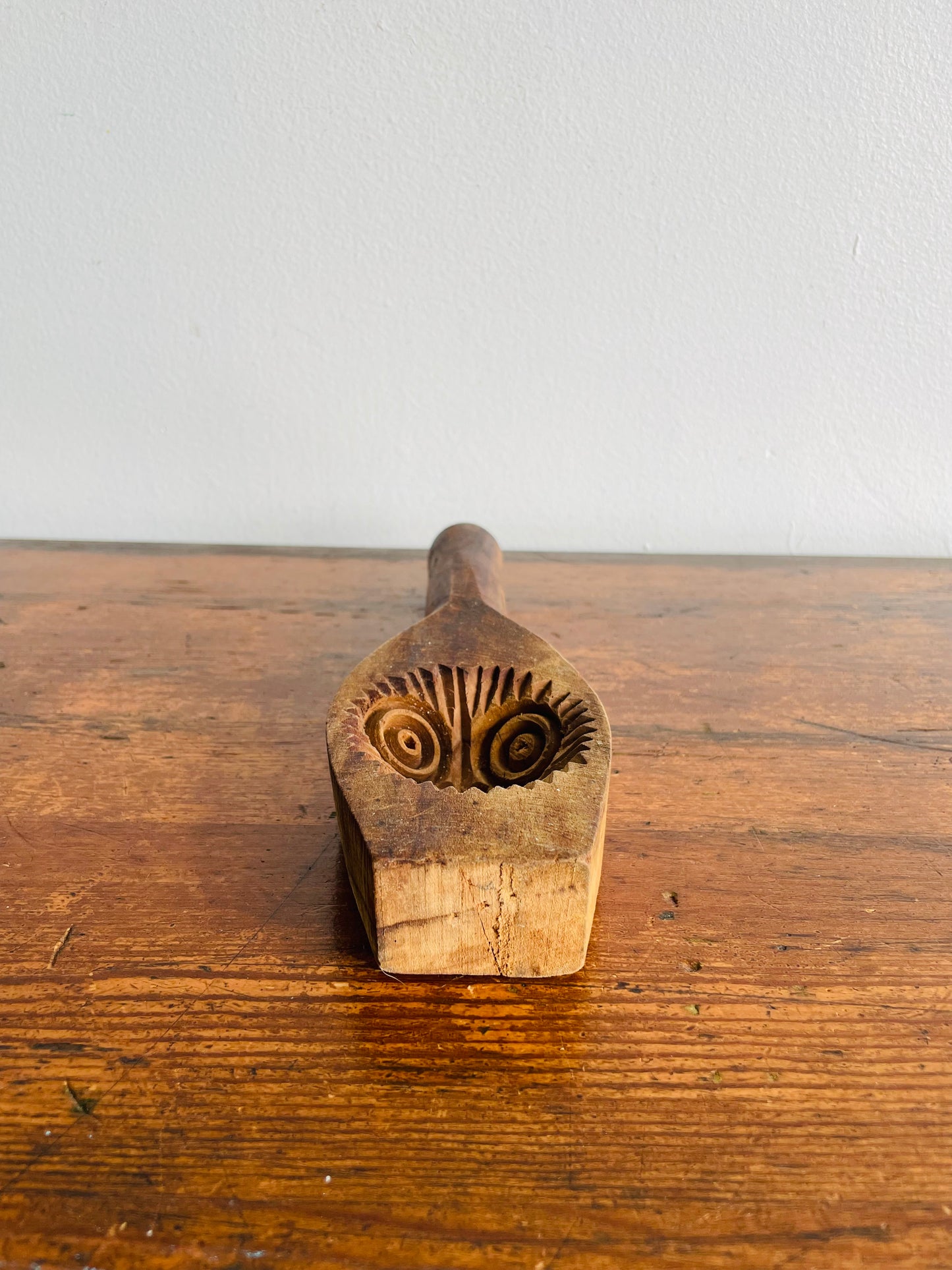 Carved Wood Maamoul Cookie Mold - Baking or Kitchen Decor!