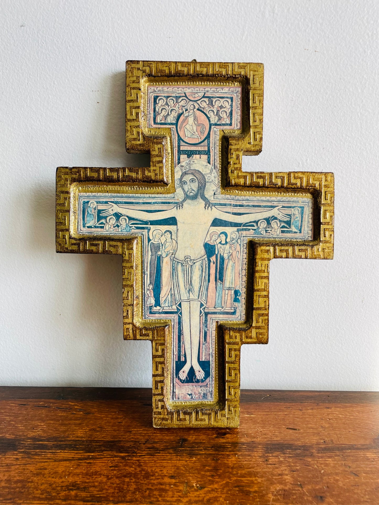 San Damiano Cross - Religious Wall Hanging Crucifix