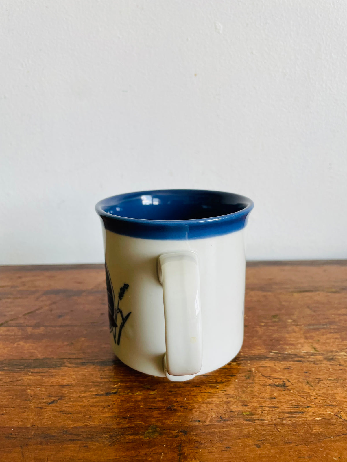 Vintage Loon Bird on Lake Mug