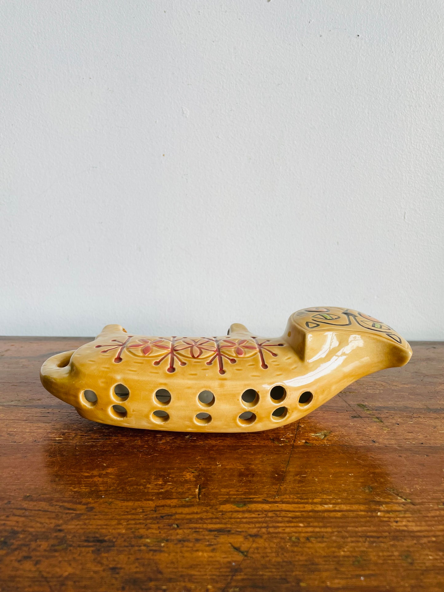 Vintage 1960s Super Fun Ceramic Cat Holder - Lisa Larson Style - Holds Pencils, Paintbrushes, Bud Vase, Etc.