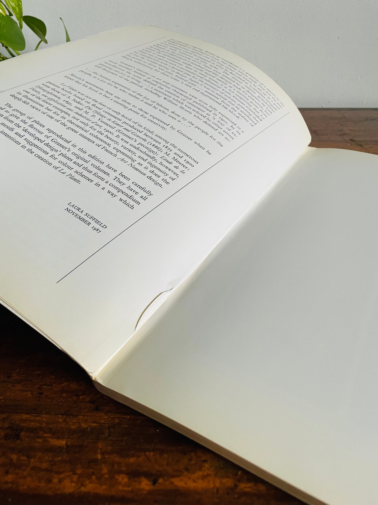 Vintage Art Nouveau Floral Designs Book by Eugene Grasset - With 40 Full Colour Plates (1988)