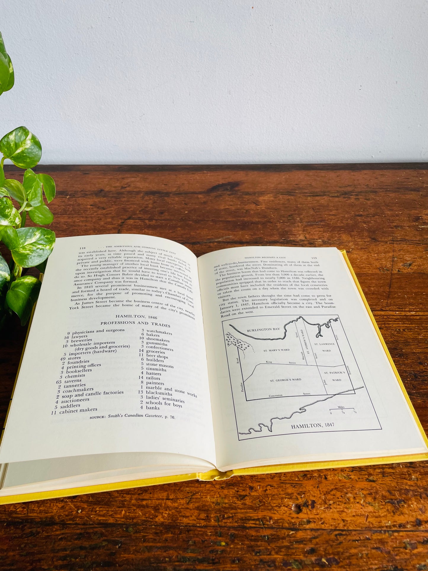Vintage Hamilton: The Story of a City Clothbound Hardcover Book - A Centennial Project by Hamilton Board of Education - Louis C. Evans / Ryerson Press (1970)