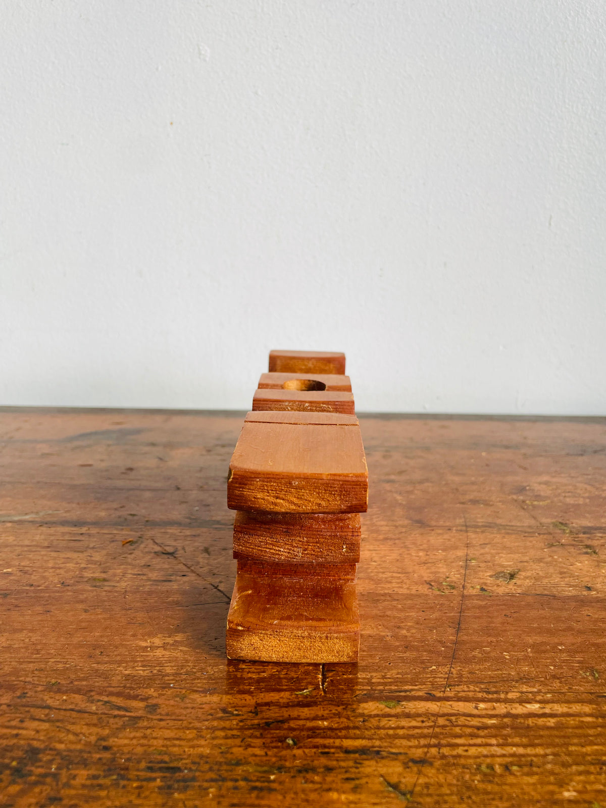 Vintage Carved Wood LOVE Propagation Station Bud Vase - Brant Florist Burlington, ON