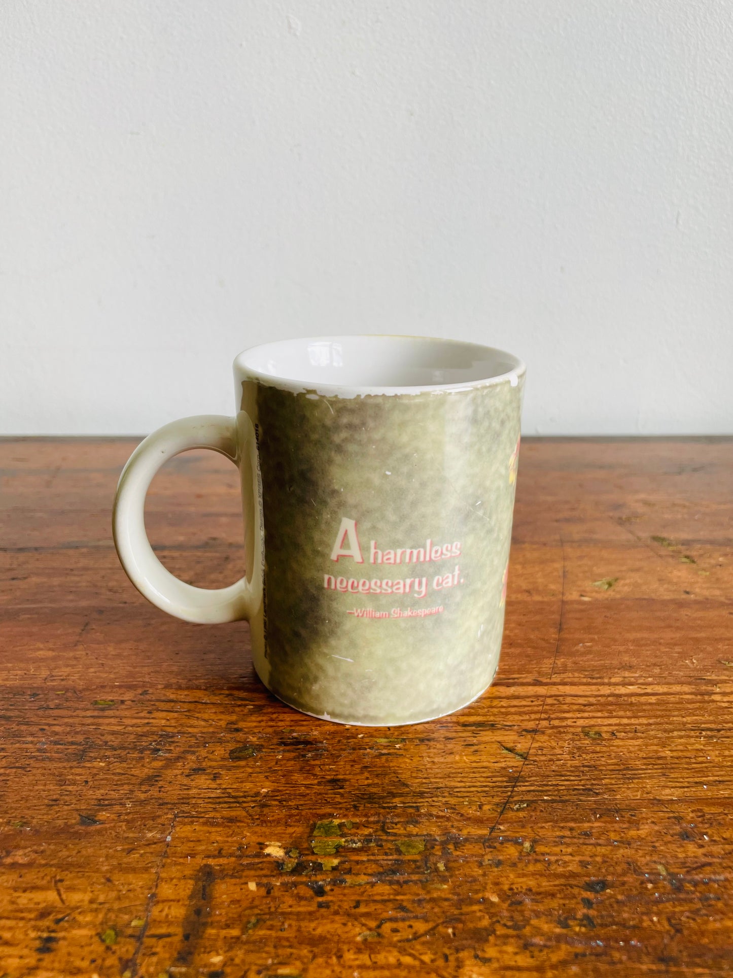 1996 Kitten Mug - A Harmless Necessary Cat - William Shakespeare