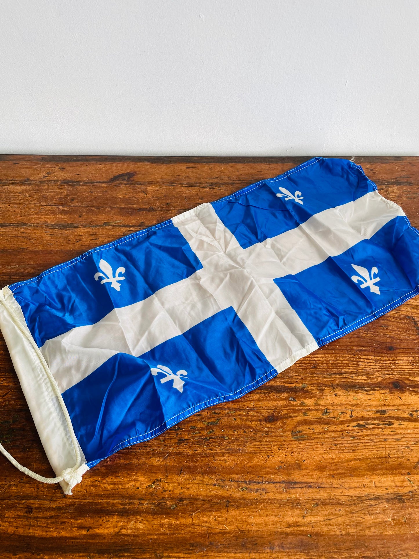 Nylon Yacht Boating Flag - Quebec Canada