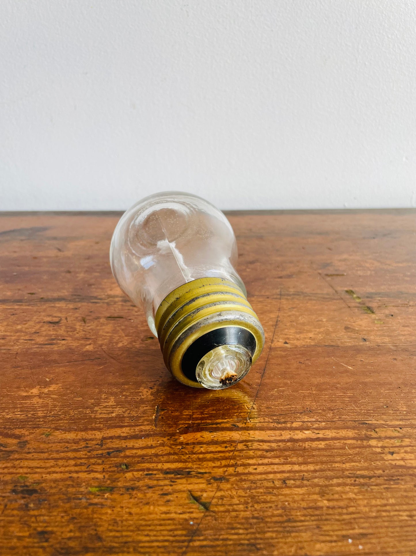 Lanz Jngold AG Glass Light Bulb Shaped Oil Lamp - Originally Found in Stockholm, Sweden