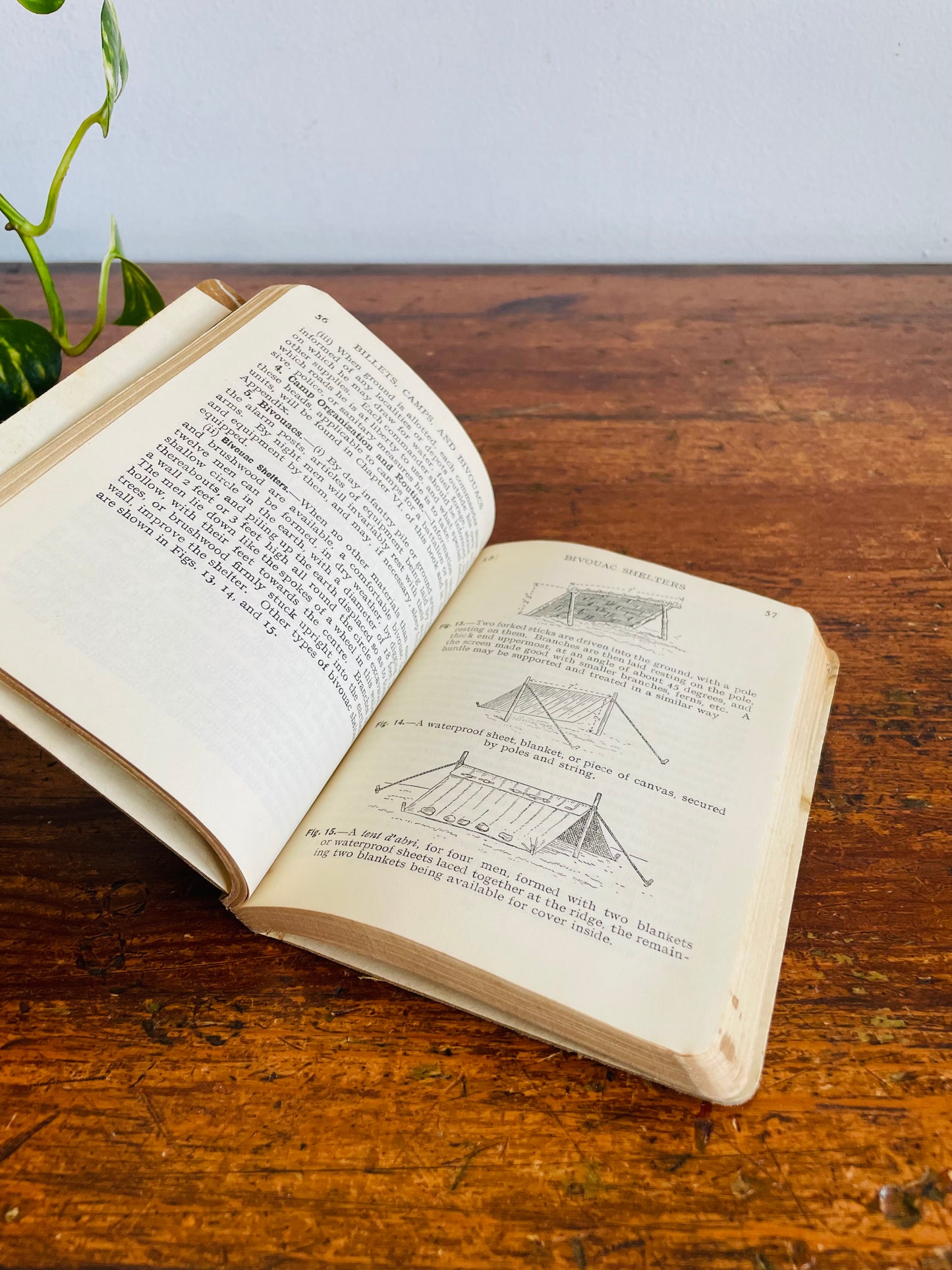 Antique WW1 1915 Imperial Army Series Camps, Billets, Cooking Ceremonial Hardcover Book