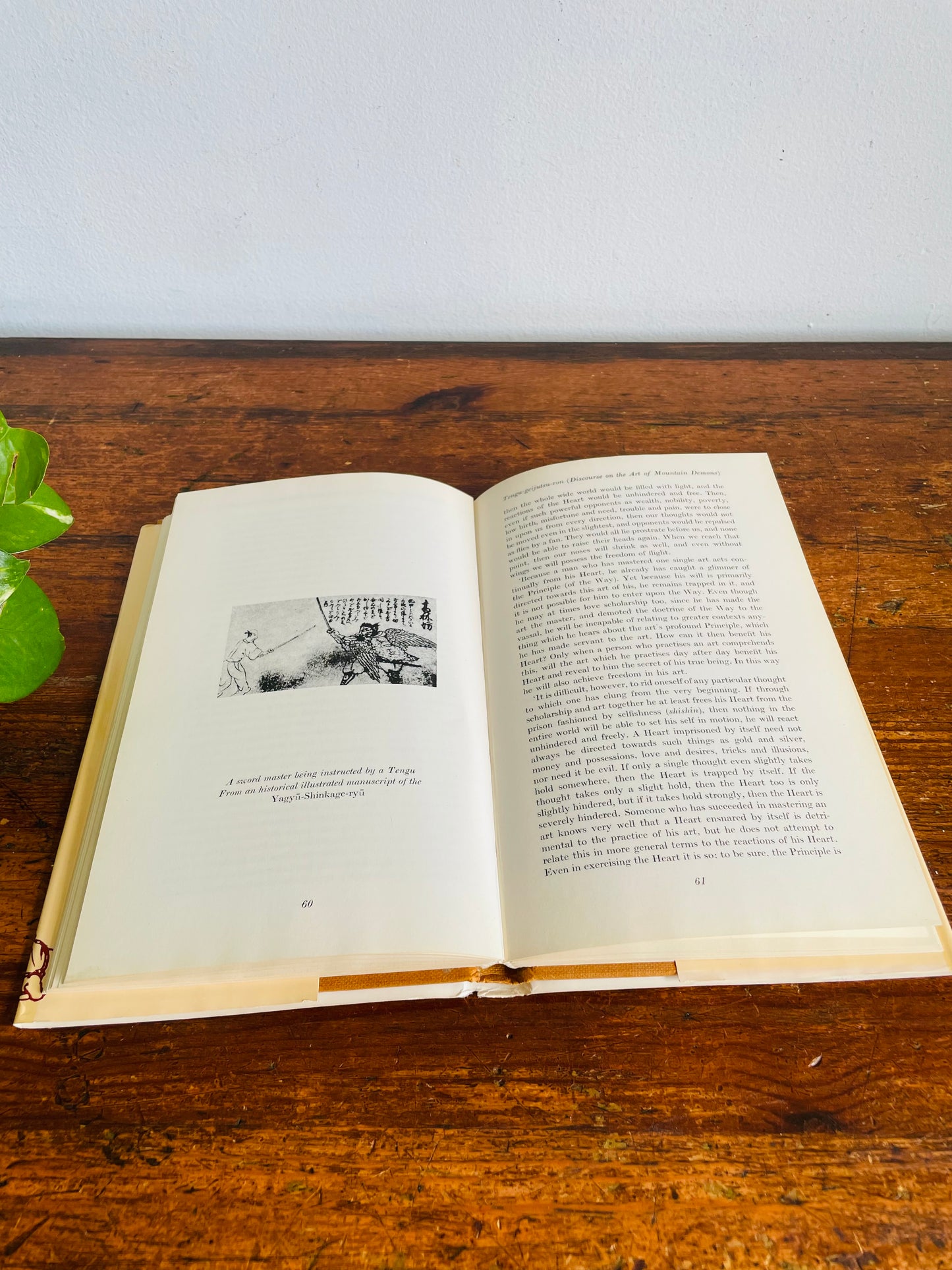 Vintage Zen And Confucius In The Art of Swordmanship Clothbound Hardcover Book by Reinhard Kammer - The Tengu-geijutsu-ron of Chozan Shissai (1978)