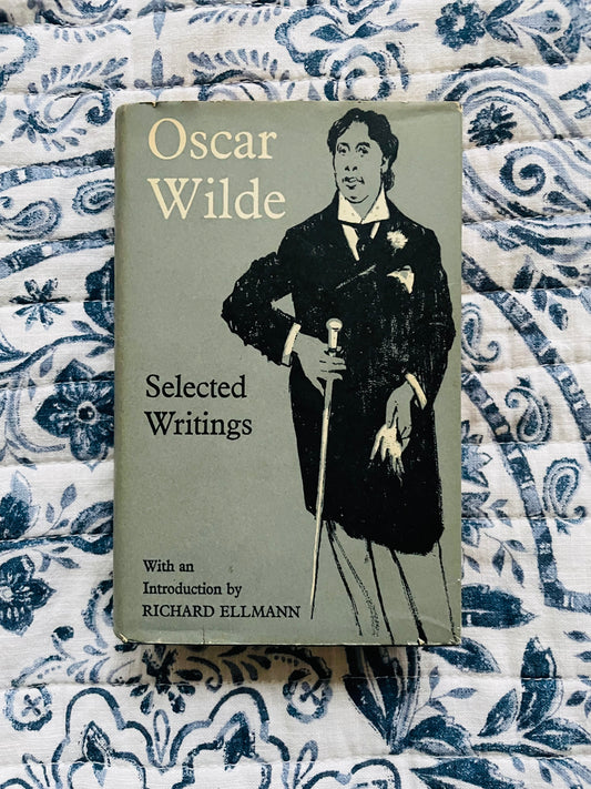 The World's Classics Oscar Wilde Selected Writings with an Introduction by Richard Ellmann Hardcover Book (1961)