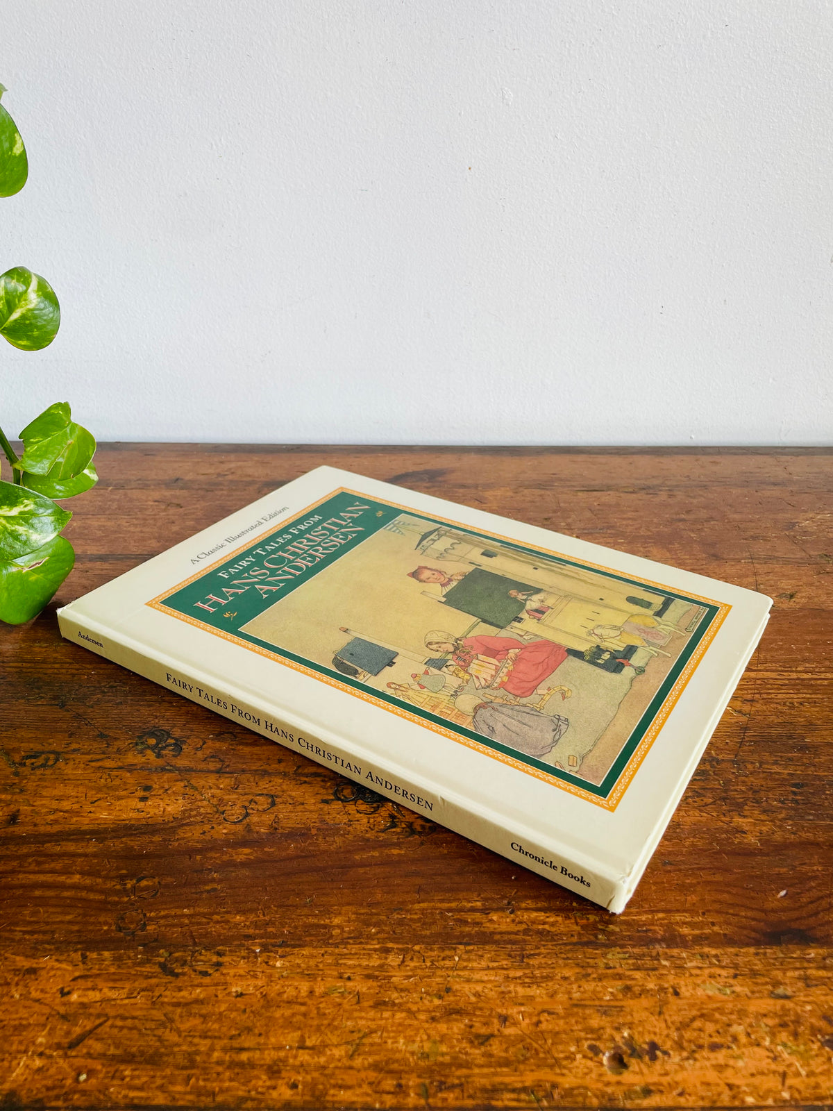 Vintage Fairy Tales From Hans Christian Andersen Hardcover Book - A Classic Illustrated Edition (1992)