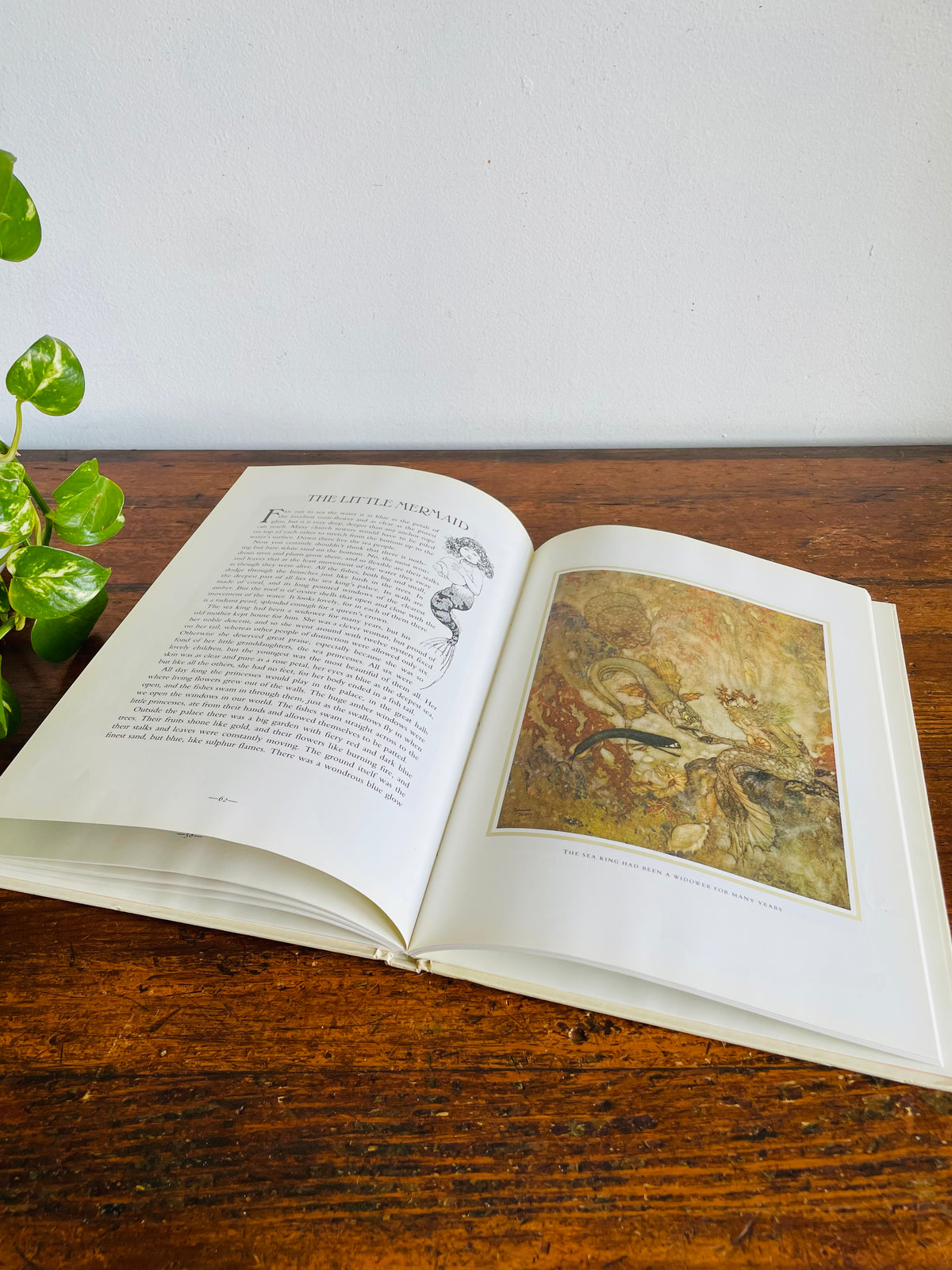 Vintage Fairy Tales From Hans Christian Andersen Hardcover Book - A Classic Illustrated Edition (1992)