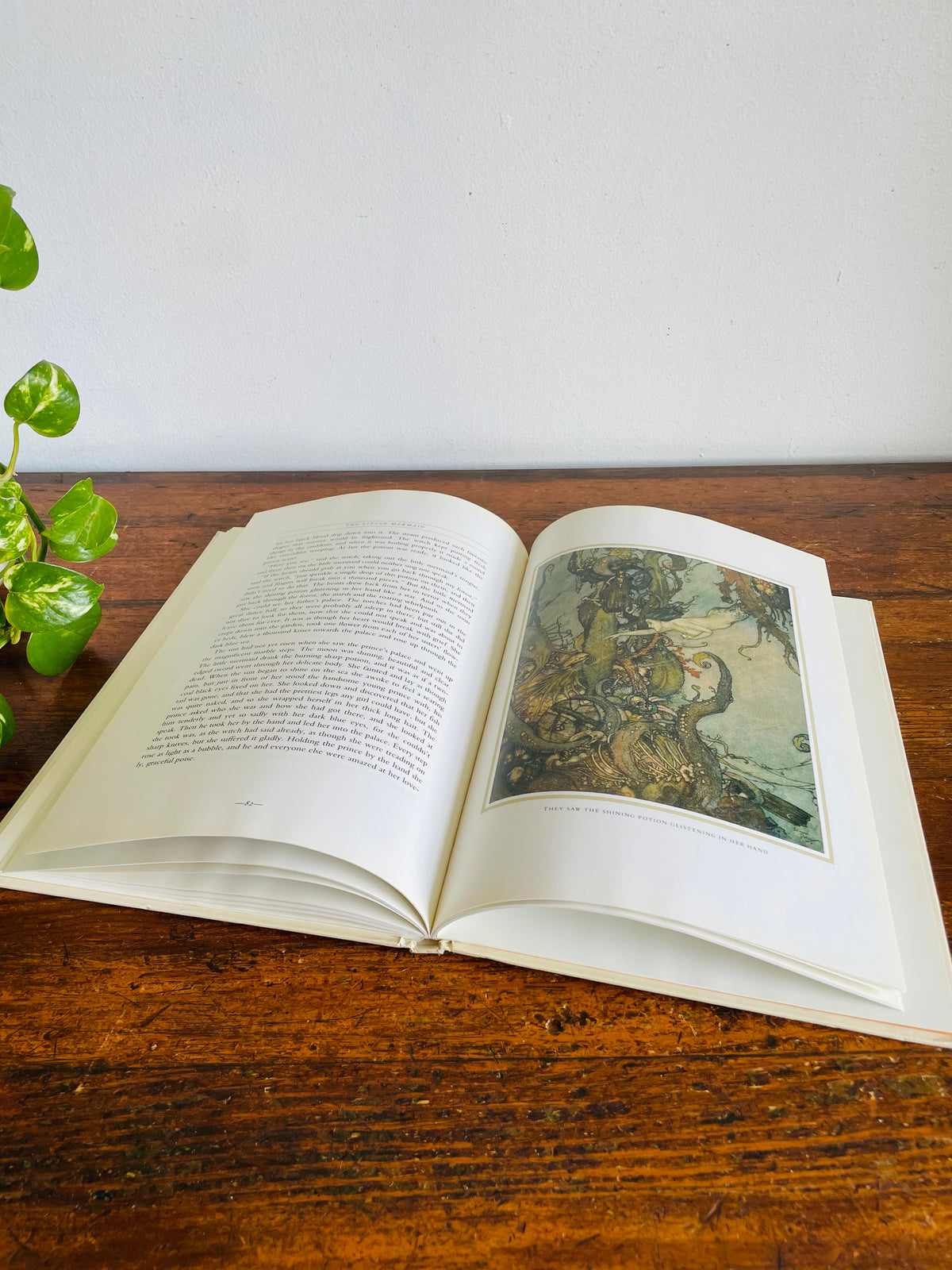 Vintage Fairy Tales From Hans Christian Andersen Hardcover Book - A Classic Illustrated Edition (1992)