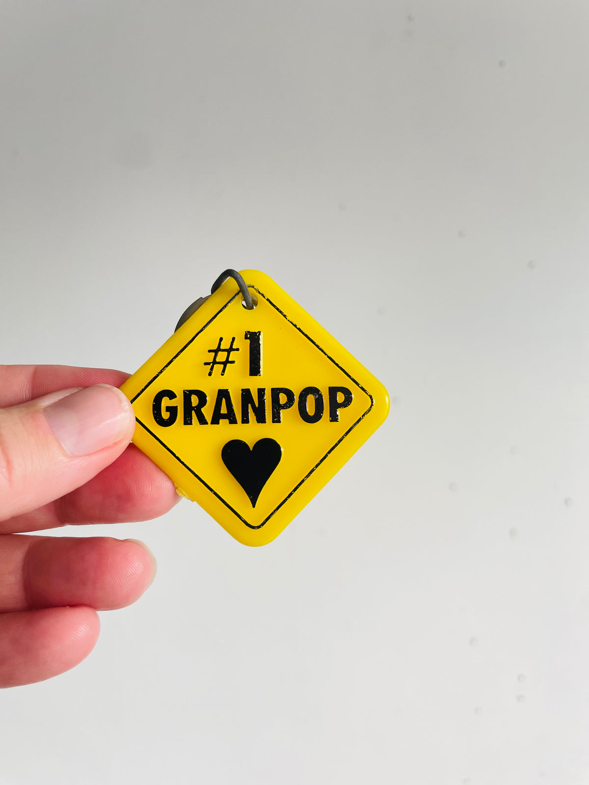 Vintage #1 Granpop Keychain