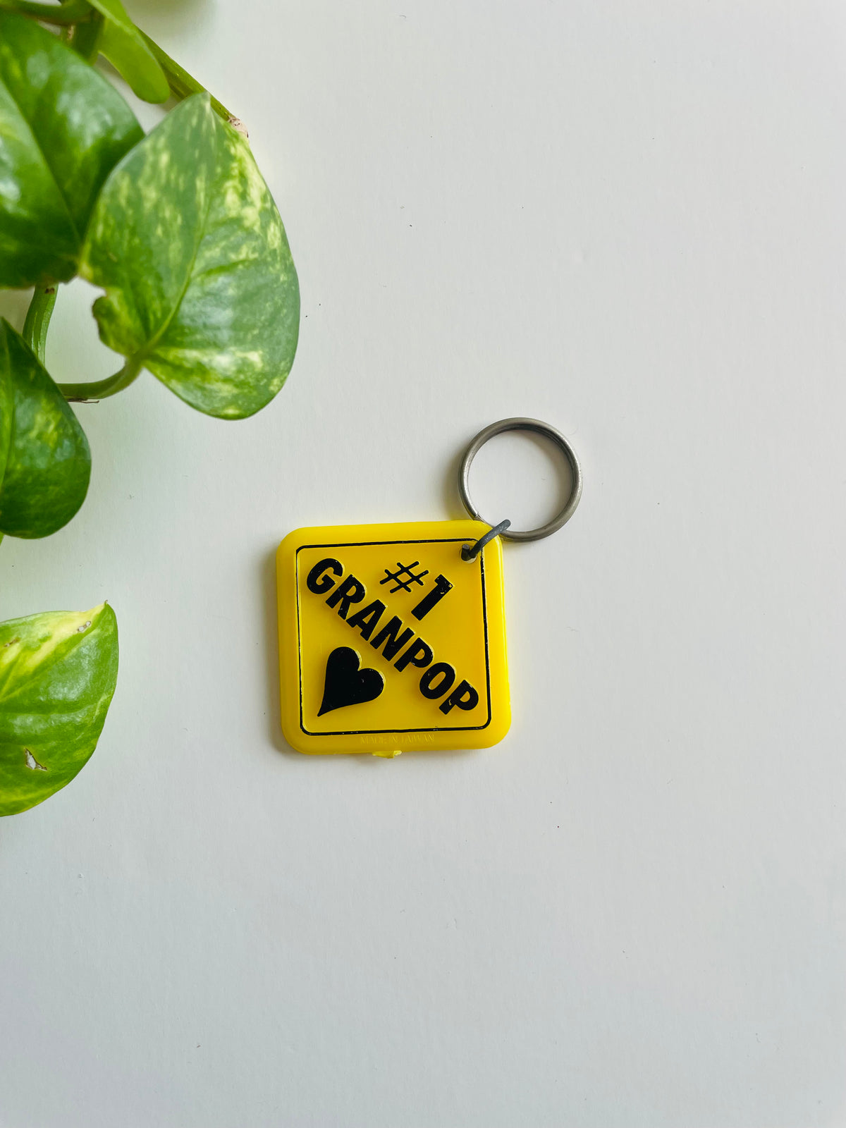Vintage #1 Granpop Keychain