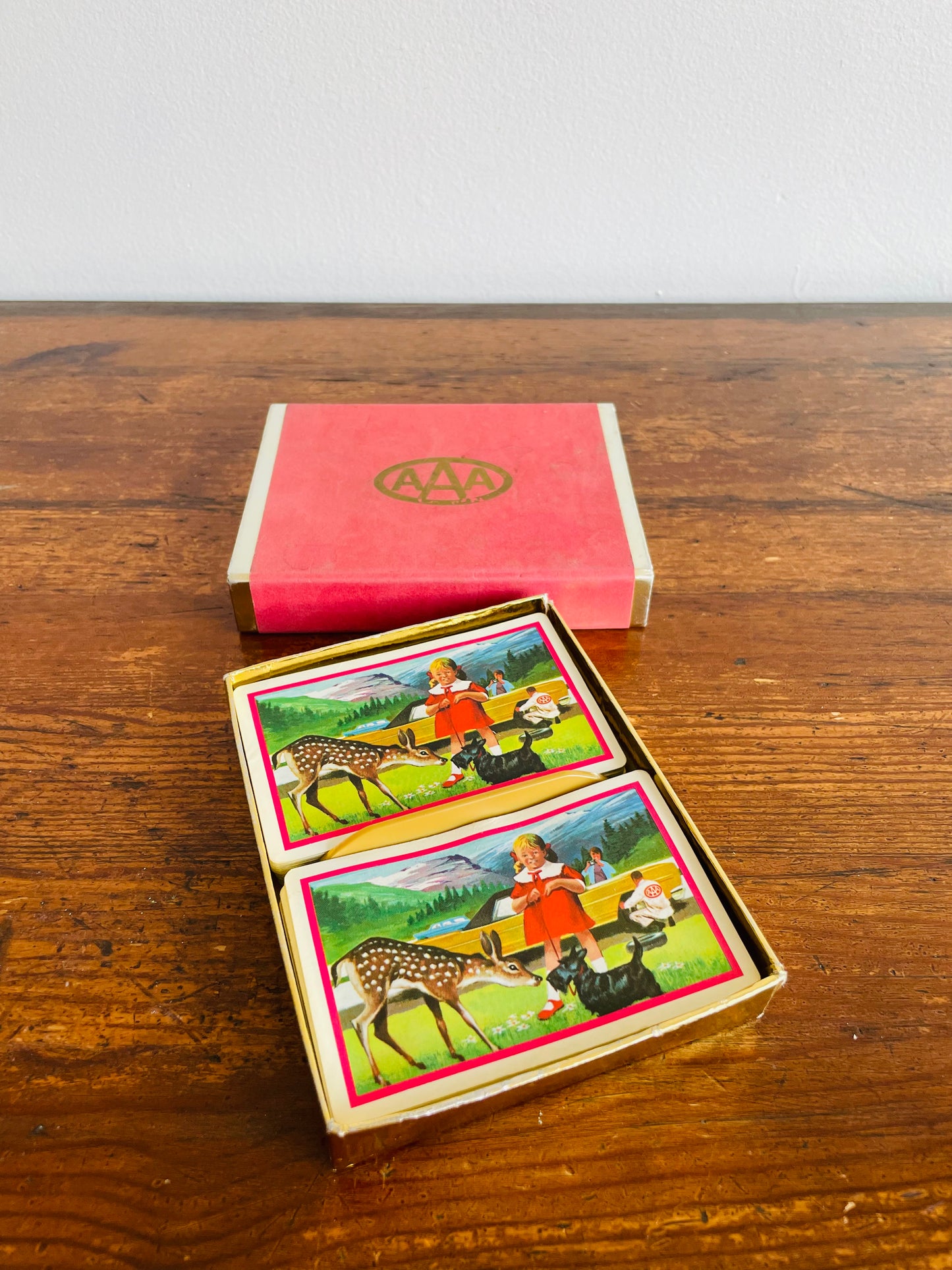 AAA Playing Card Set with 54 Cards in Original Case