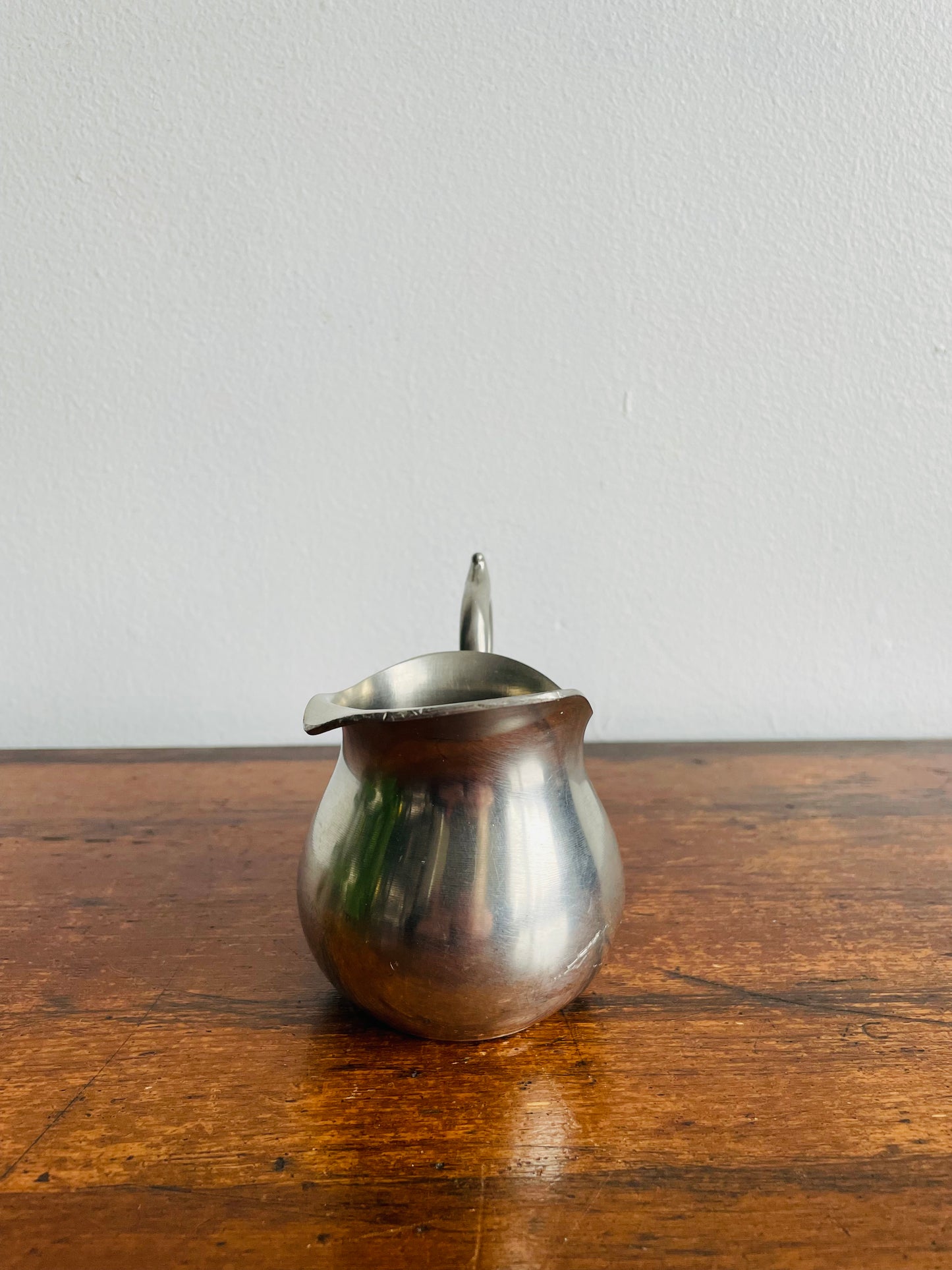 Henry Ford Museum Woodbury Pewterers Pewter Creamer Jug - Makes a Cute Bud Vase!