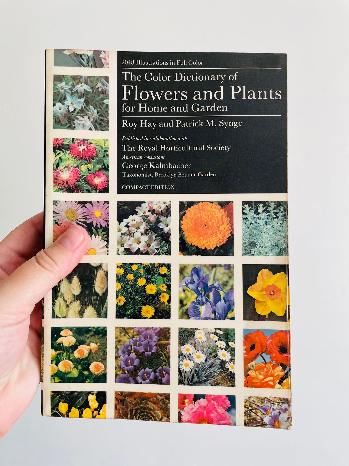 The Color Dictionary of Flowers and Plants for Home & Garden Book - Roy Hay & Patrick M. Synge (1984)