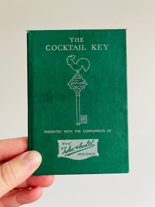 RARE BOOK - Herbert Jenkins - The Cocktail Key - 1930s Pocket Sized Guide Book