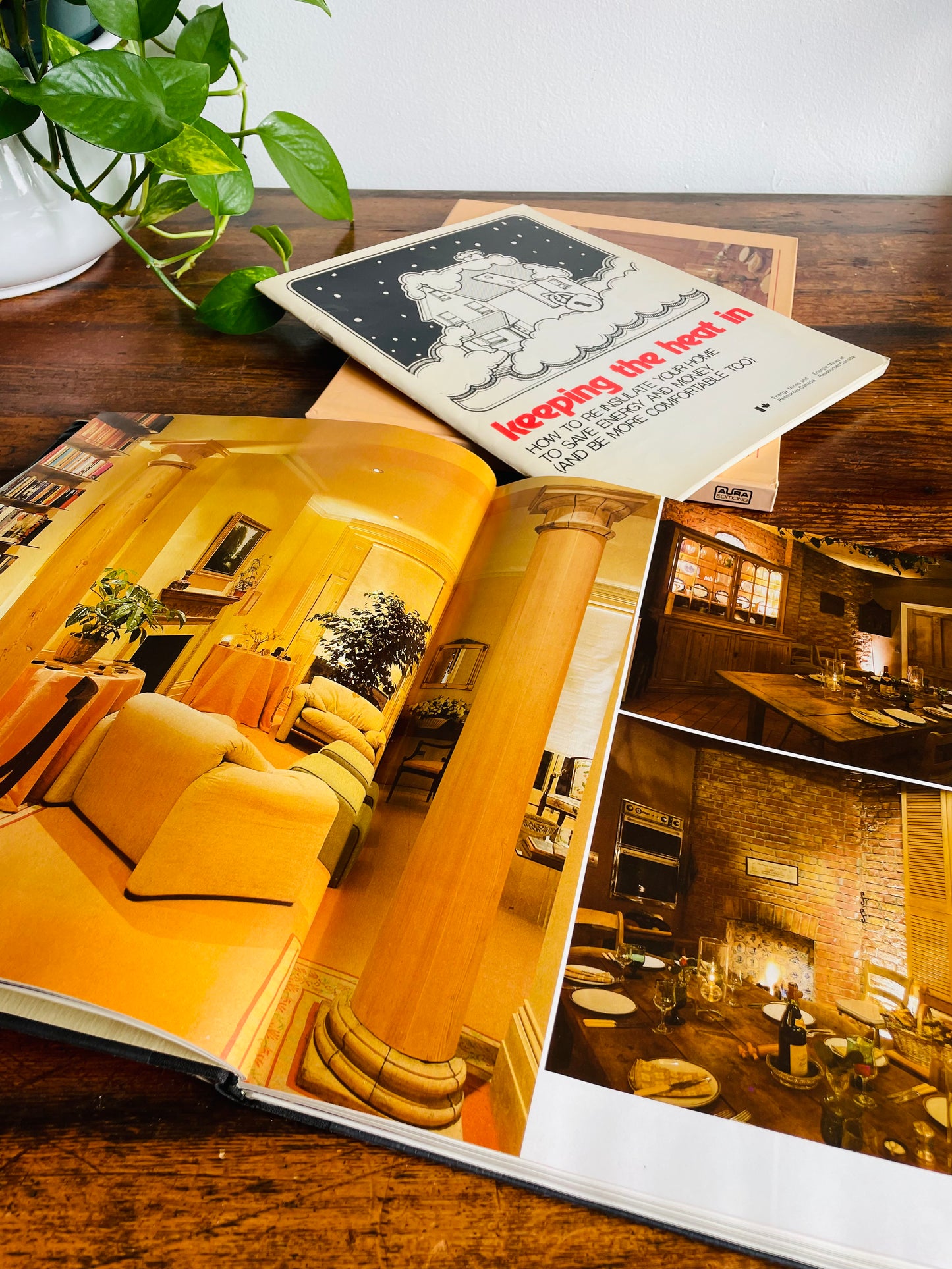 Lighting & Energy Vintage Book Bundle - Home Lighting Ideas, Energy Guide
