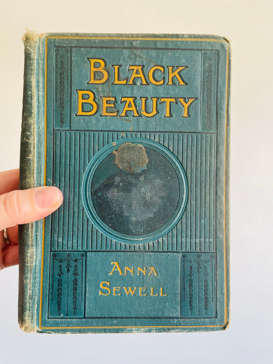 Black Beauty - Anna Sewell - Antique Hardcover Book - Illustrated by G. Vernon Stokes & Alan Wright - Jarrold & Sons London